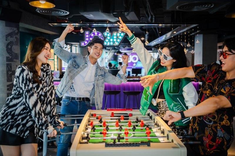 JO247 Lounge đáp ứng mọi nhu cầu giao lưu, giải trí đa dạng của khách lưu trú tại khách sạn.