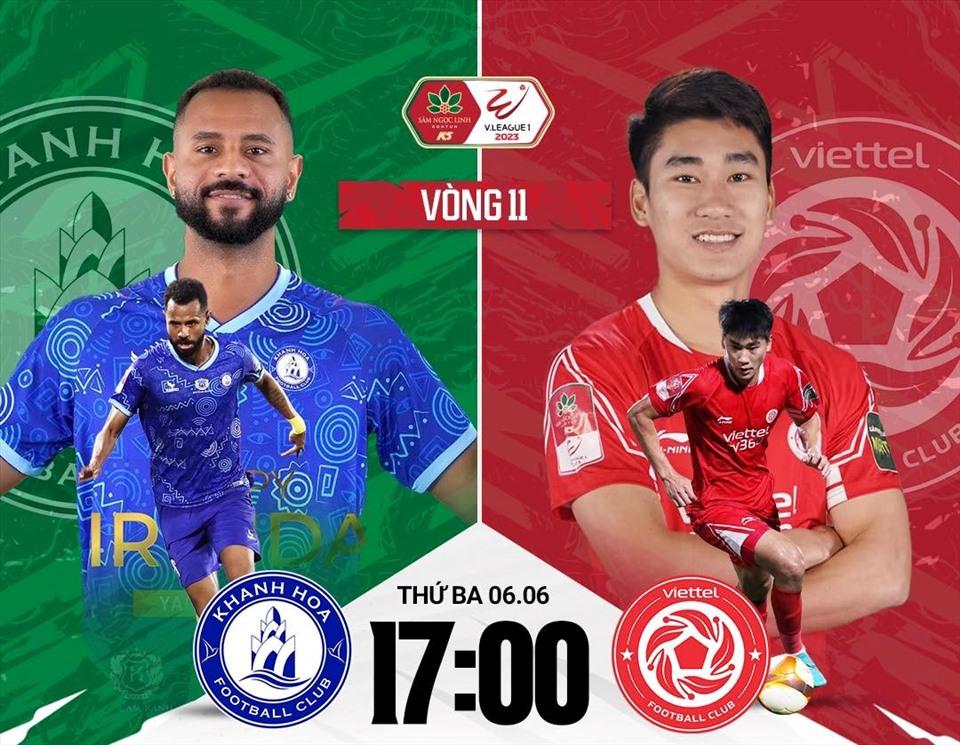 Link xem trực tiếp trận Khánh Hòa vs Viettel tại vòng 11 V.League 2023