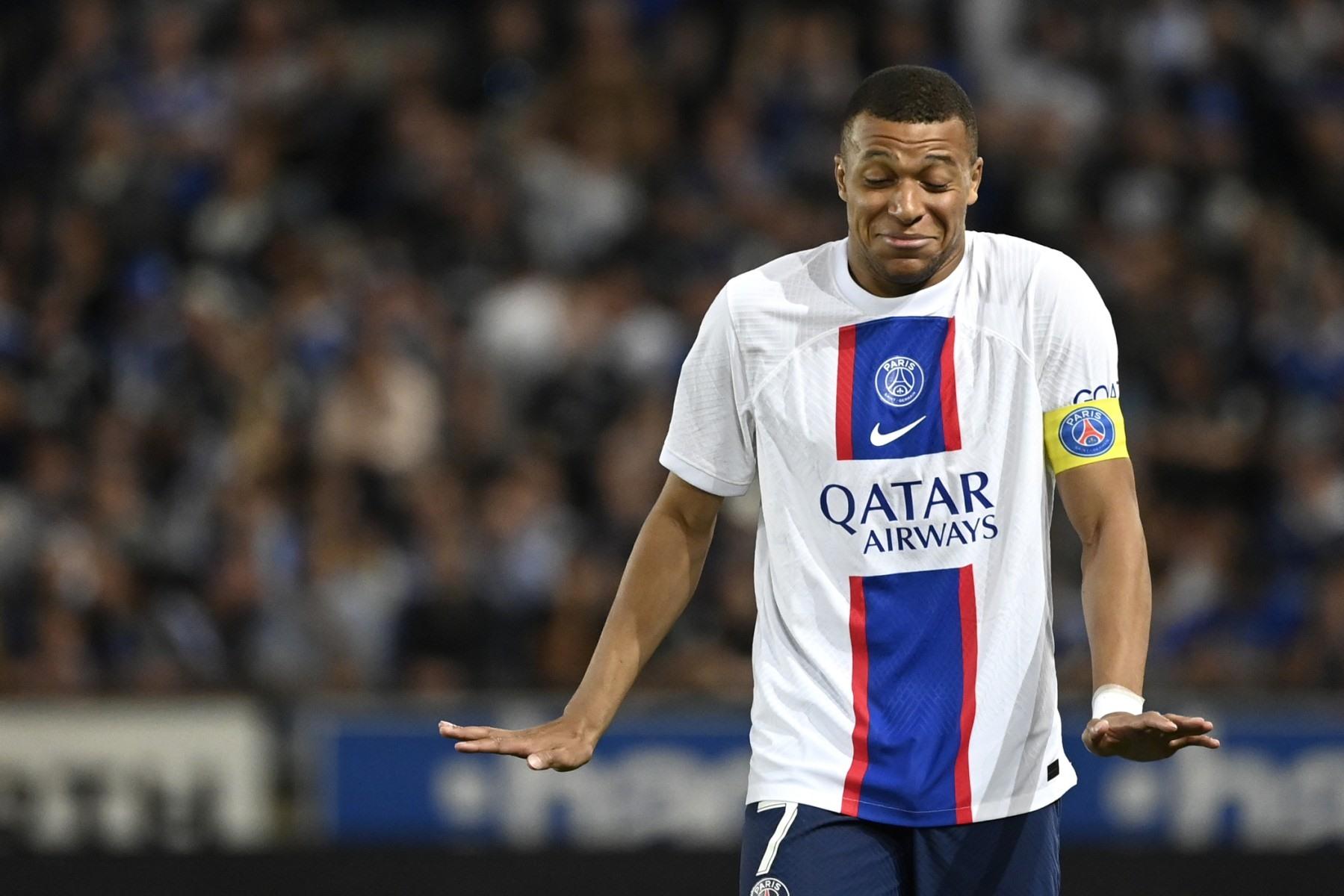 Mbappe hiện đang có quyền tự quyết về tương lai.  Ảnh: AFP