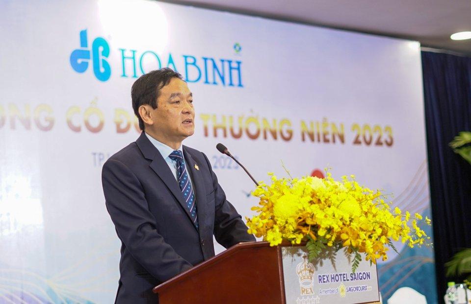 Chủ tịch HĐQT Lê Viết Hải chia sẻ tâm tư đến các cổ đông