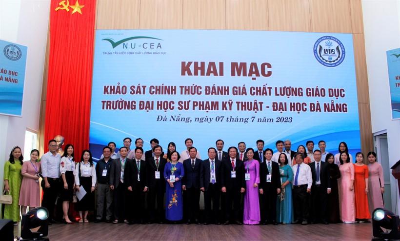 Đợt Khảo sát chính thức Đánh giá ngoài cơ sở giáo dục Trường Đại học Sư phạm Kỹ thuật sẽ diễn ra từ ngày 7/7 đến ngày 12/7. Ảnh: Hoàng Vinh.