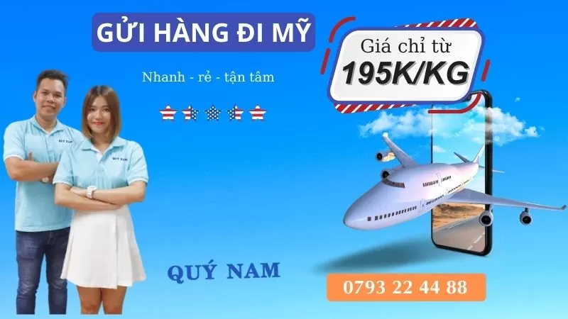 Quý Nam cung cấp đa dạng nhiều gói dịch vụ gửi hàng đi Mỹ 