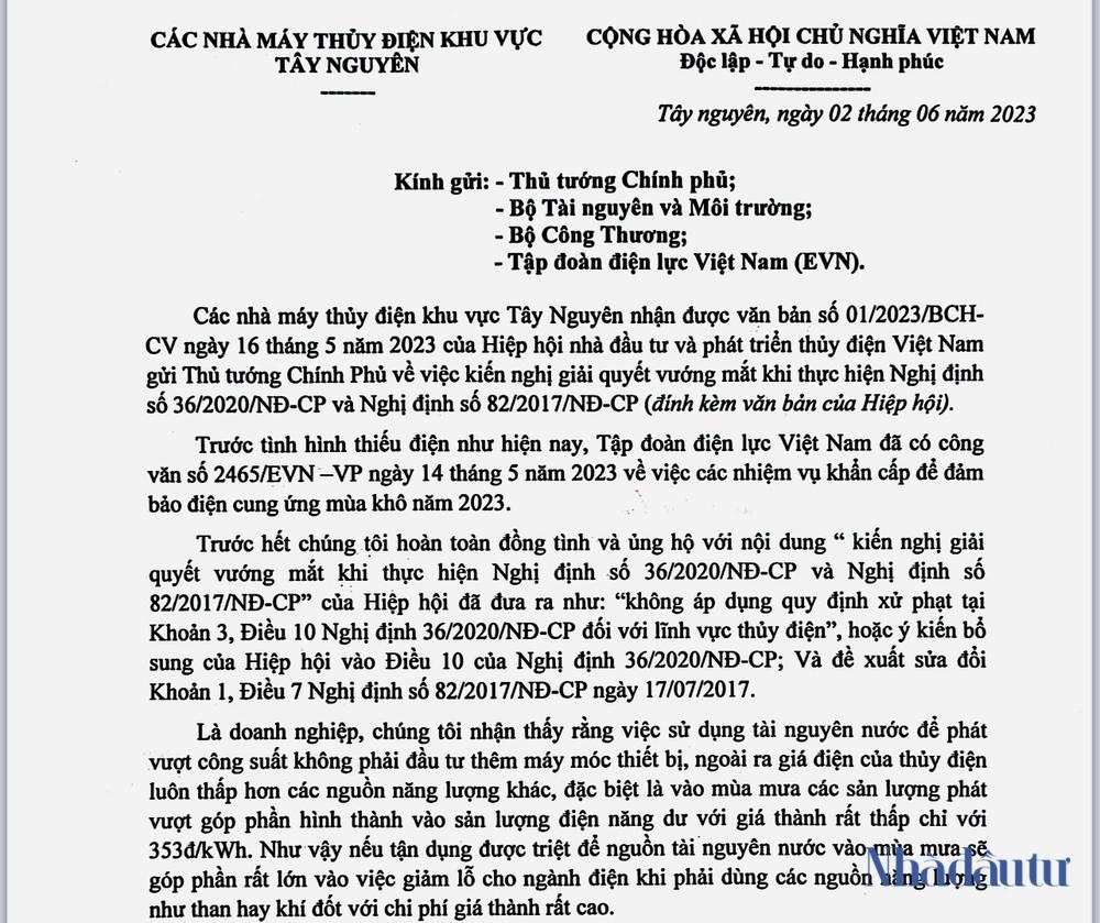 Loạt doanh nghiệp thủy điện vừa và nhỏ 'cầu cứu' - Ảnh 3.