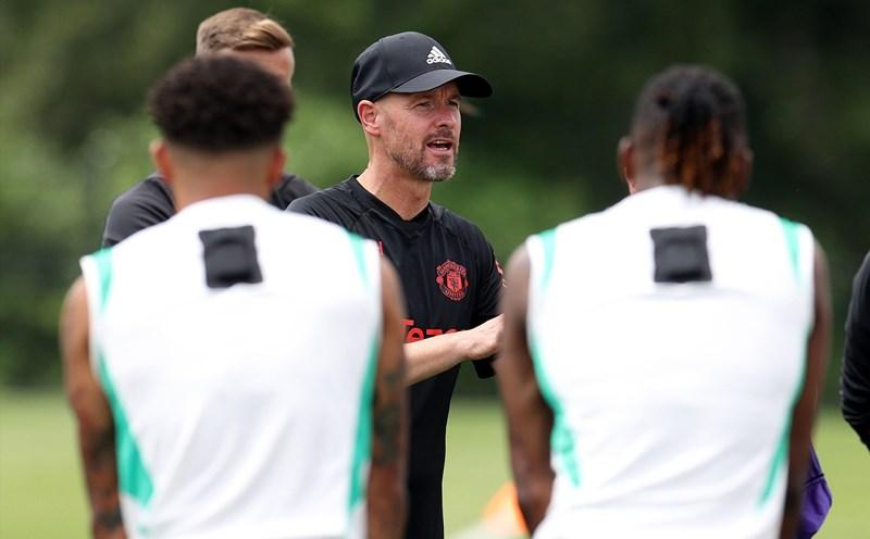 Ten Hag và các học trò sẽ cố gắng không để thua ngớ ngẩn nữa. Ảnh: Manchester United