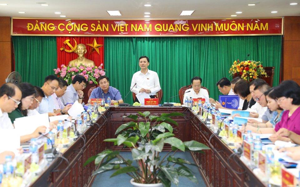 Quang cảnh buổi làm việc sáng 6/9