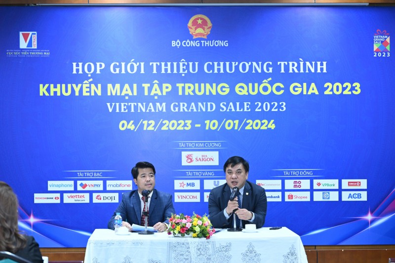 Chương trình Khuyến mại tập trung quốc gia 2023: Khuyến mại có thể lên đến 100%