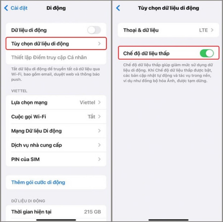 5 mẹo giúp tiết kiệm dung lượng 4G trên iPhone hiệu quả - Ảnh 4.