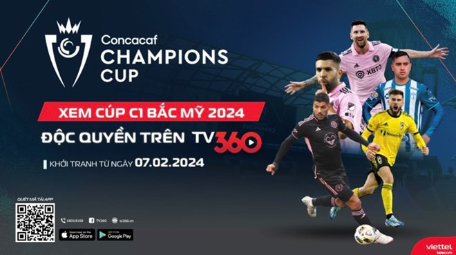 TV360 phát sóng độc quyền giải C1 Bắc Mỹ