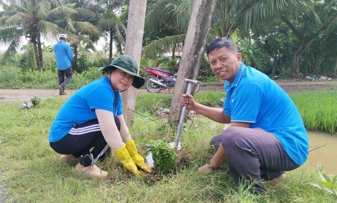 Công đoàn chung sức xây dựng nông thôn mới