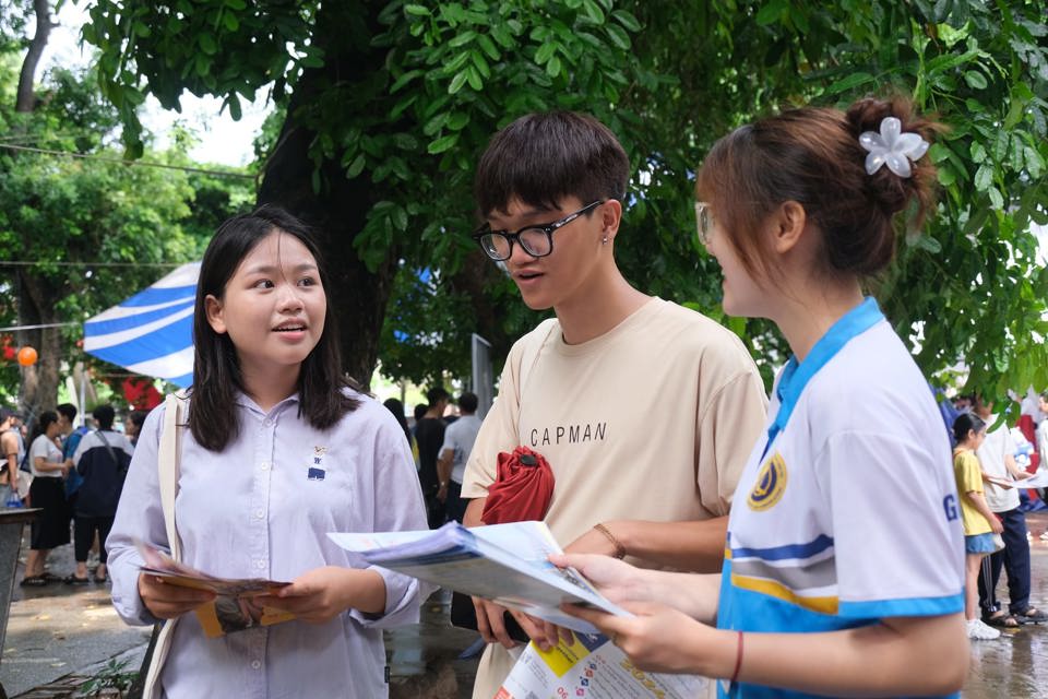 Đã có hơn 700.000 thí sinh đăng ký xét tuyển trên hệ thống. Ảnh: UTC