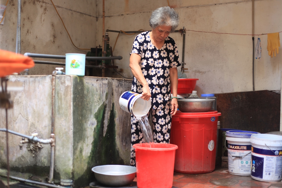 Phát triển hệ thống nước sạch nông thôn là mục tiêu chung của Thành phố Hà Nội và cả nước. Ảnh: Chiến Công