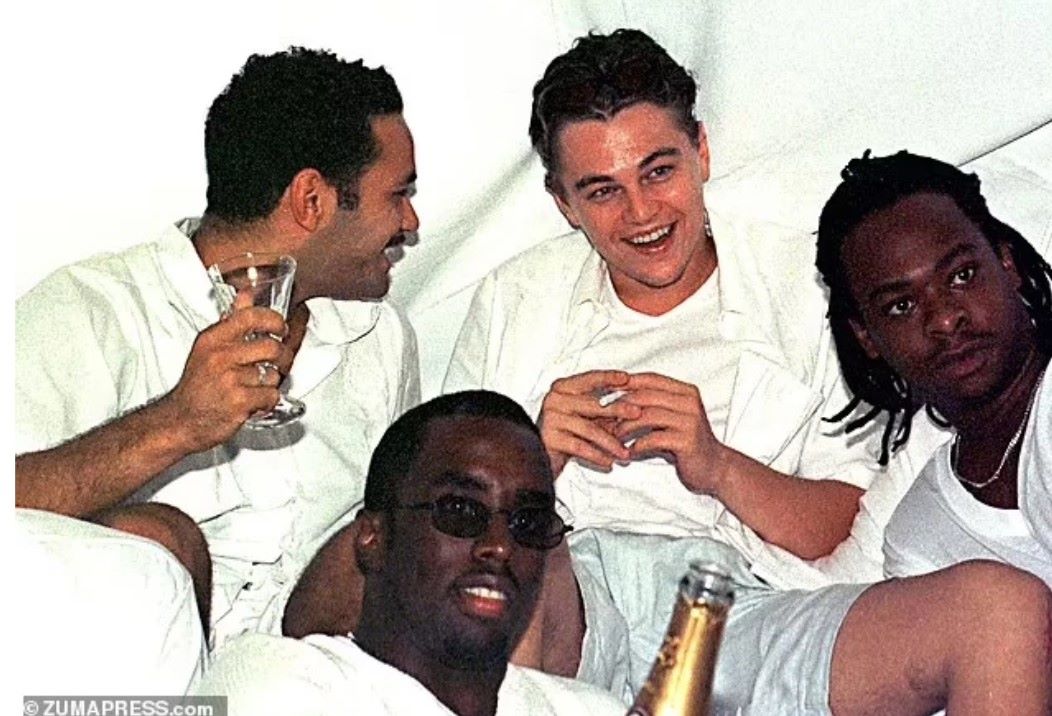 Leonardo DiCaprio được cho có liên quan các bữa tiệc của Diddy. Ảnh: Daily Mail