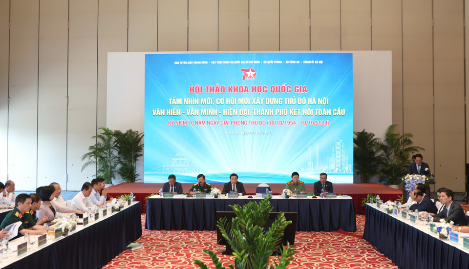 Quang cảnh hội thảo.