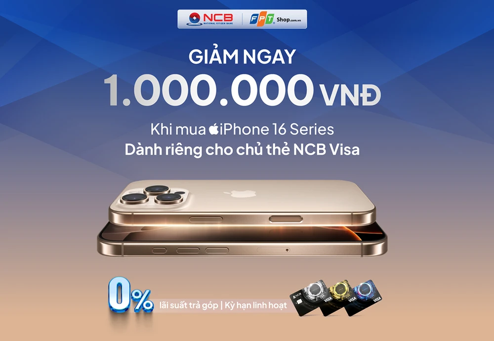 Các tín đồ công nghệ có thể tối ưu chi phí “lên đời” điện thoại với thẻ tín dụng NCB.