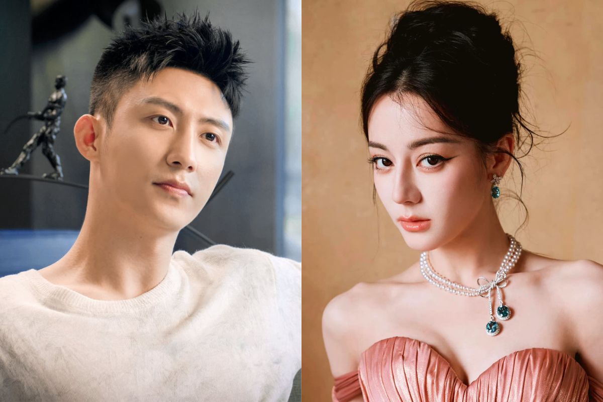 Địch Lệ Nhiệt Ba bị đồn sinh con cho Hoàng Cảnh Du. Ảnh: Weibo