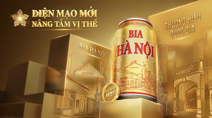 Bia Hà Nội - Sản phẩm mang Thương hiệu Quốc gia Việt Nam.