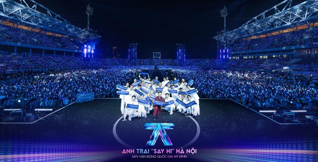Cảnh tưởng gây choáng ngợp ở concert Anh trai say hi. Ảnh: Nhà sản xuất
