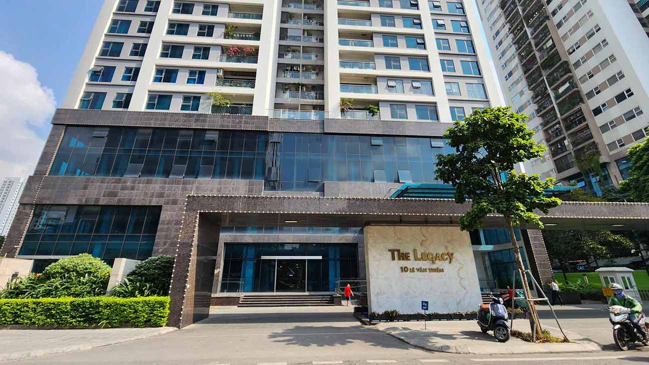 Chung cư The Legacy vẫn chưa được cấp sổ hồng. Ảnh: Cao Nguyên.
