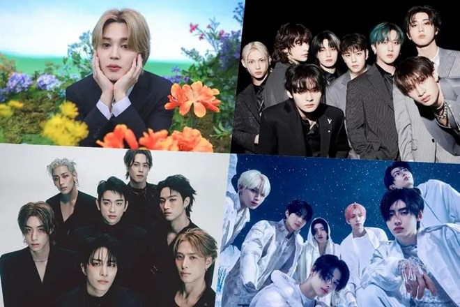 Jimin BTS, ENHYPEN, ILLIT đứng top album thế giới Billboard