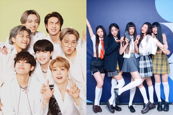 BTS, NewJeans giúp HYBE có doanh số cao kỷ lục