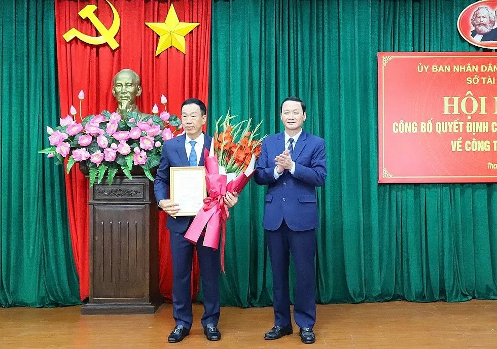 Thanh Hóa công bố tân Giám đốc Sở Tài chính và Chánh Thanh tra tỉnh Thanh Hóa công bố tân Giám đốc Sở Tài chính và Chánh Thanh tra tỉnh