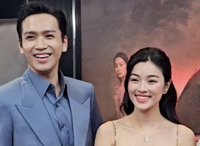 Bạch Công Khanh được ủng hộ hẹn hò Lan Thy. Ảnh: Cắt từ video