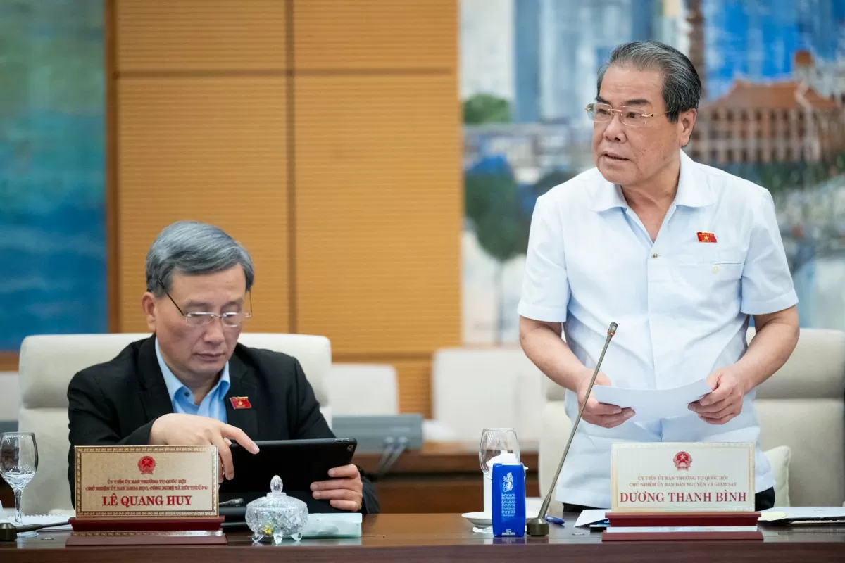 Chủ nhiệm Ủy ban Dân nguyện và Giám sát Dương Thanh Bình Chủ nhiệm Ủy ban Dân nguyện và Giám sát Dương Thanh Bình