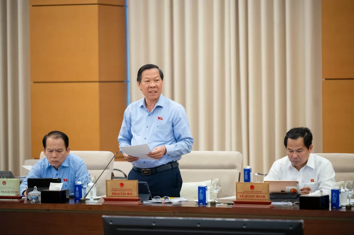 Chủ nhiệm Ủy ban Kinh tế và Tài chính Phan Văn Mãi