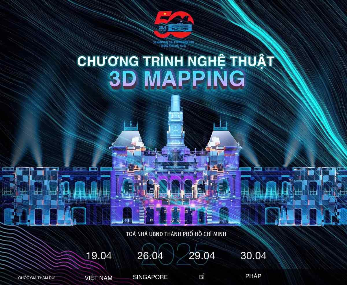 Người dân và du khách sẽ được thưởng thức đại tiệc âm thanh và ánh sáng do các đội nghệ thuật của Pháp, Bỉ, Singapore và Việt Nam trình diễn.