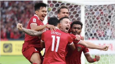 Indonesia quyết thắng Trung Quốc ở vòng loại World Cup 2026.