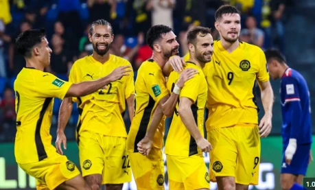 Tuyển Malaysia bị trừ 3,02 điểm sau trận thua Cape Verde.