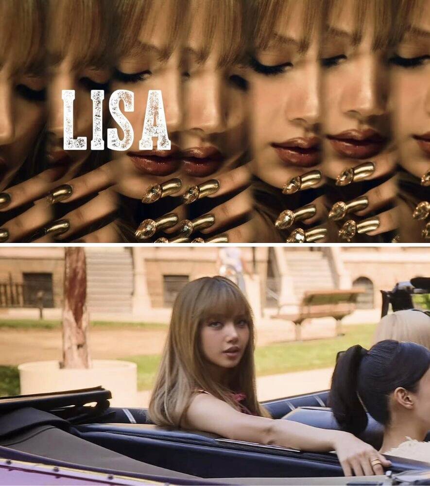 Lisa chỉ có 2 giây lên hình cá nhân trong trailer dài 27 giây của Blackpink. Ảnh: YG