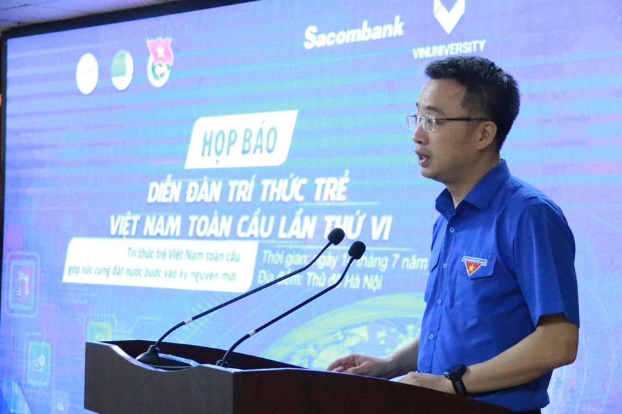 Anh Nguyễn Tường Lâm, Bí thư Trung ương Đoàn, Chủ tịch Trung ương Hội LHTN Việt Nam.