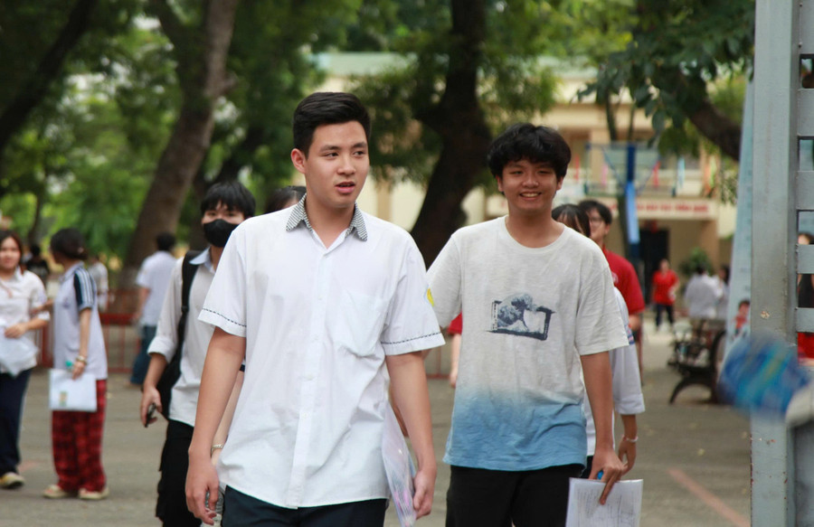 Thí sinh thi tốt nghiệp THPT năm 2025. Ảnh: Vân Anh.