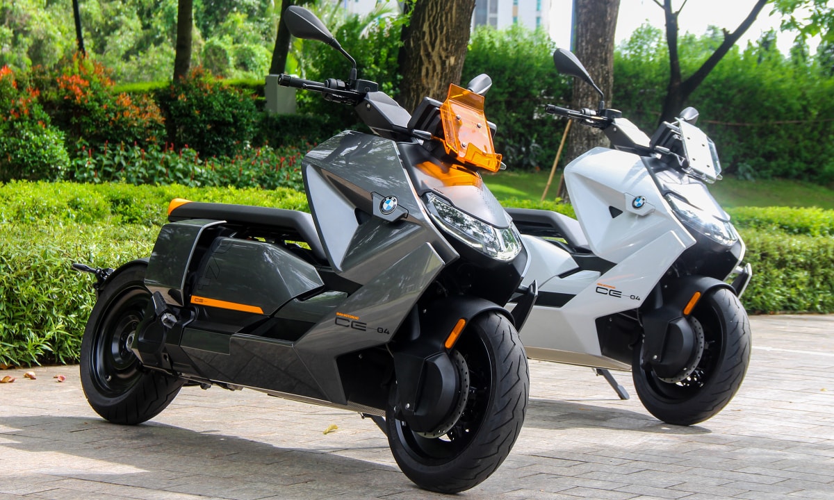 BMW CE04 - xe máy điện đắt nhất Việt Nam giá 549 triệu - Báo VnExpress