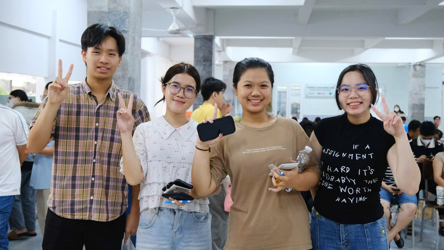 Thí sinh tham gia kỳ thi V-SAT đợt 6 năm 2025.