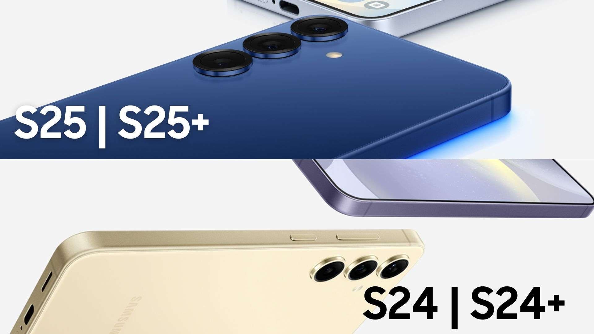 Thiết kế Galaxy S25 Series khác hẳn Galaxy S24 Series