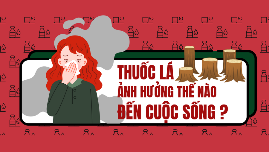Infographic: Thuốc lá ảnh hưởng thế nào đến cuộc sống
