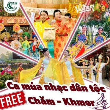 Ca múa nhạc Khmer - Chăm - bản giao hưởng đa sắc tộc