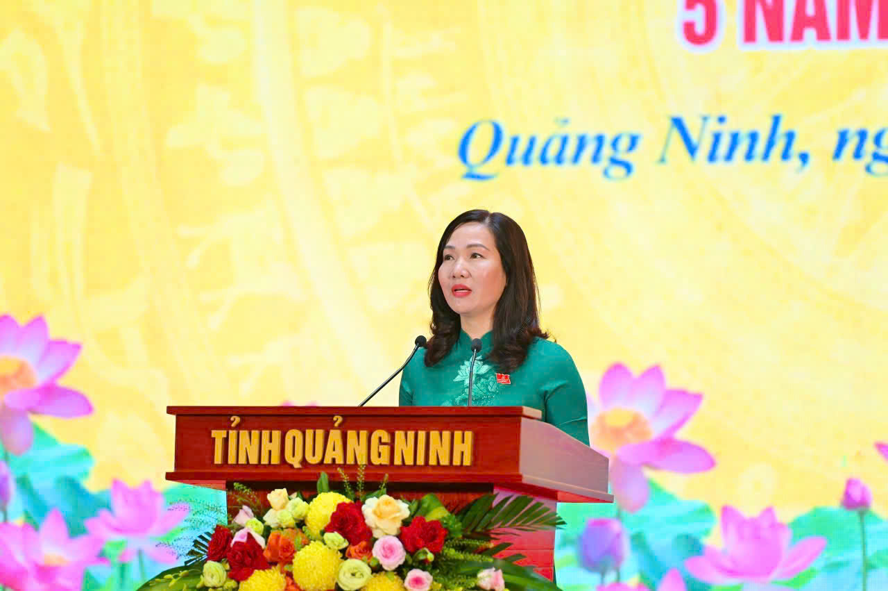 Bà Nguyễn Thị Hạnh, Phó Chủ tịch UBND tỉnh Quảng Ninh