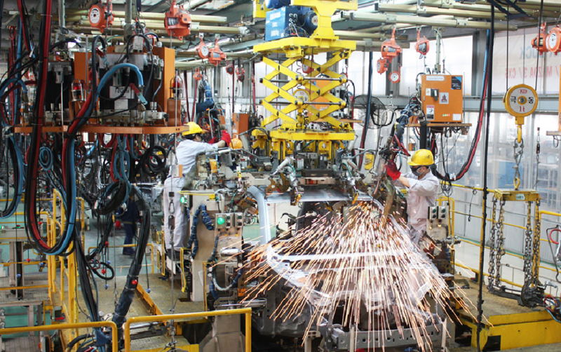 Chế biến chế tạo tiếp tục là động lực lớn nhất của ngành công nghiệp. Ảnh minh họa