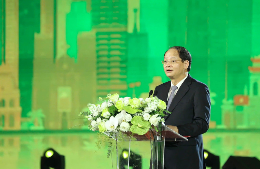 Ông Nguyễn Doãn Toản - Trưởng ban Tuyên giáo và Dân vận Thành ủy Hà Nội phát biểu. toan.jpg