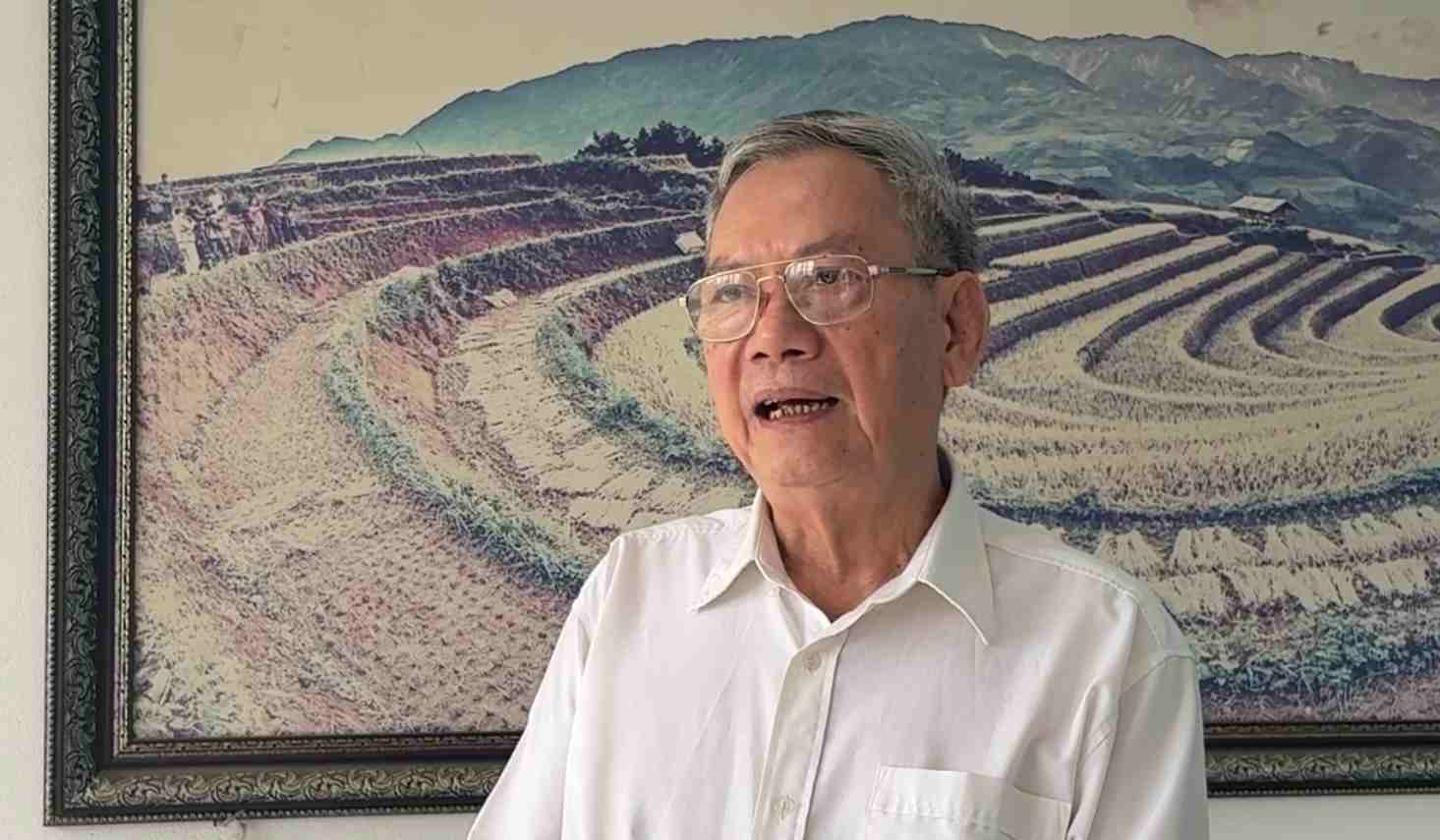 Theo Chủ tịch Hội Khoa học Đất Việt Nam - Vũ Năng Dũng, có được những thành tựu trong ngành lúa gạo hiện nay là nhờ sự chung tay của nhiều bên, từ người nông dân cho đến nhà quản lý. Ảnh: Phương Anh.