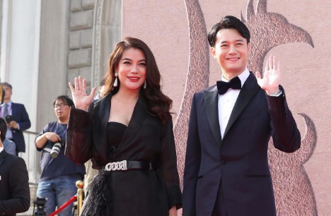 Diễn viên Trương Ngọc Ánh từng hẹn hò với Anh Dũng - bạn trai kém 14 tuổi. Ảnh: Cắt từ video