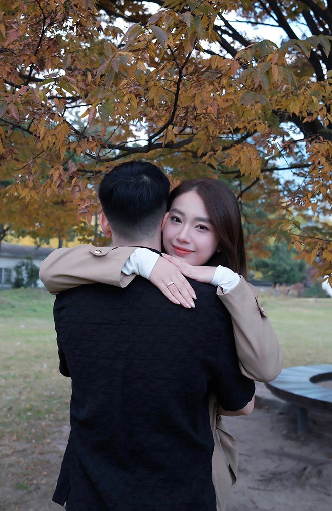 Diễn viên Kiều My được bạn trai cầu hôn. Ảnh cắt từ video