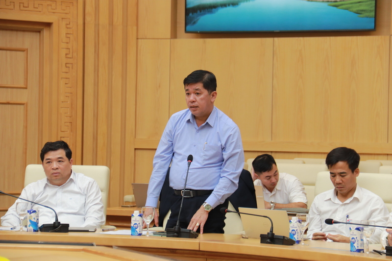 Đại diện Binh đoàn 19 phát biểu ý kiến