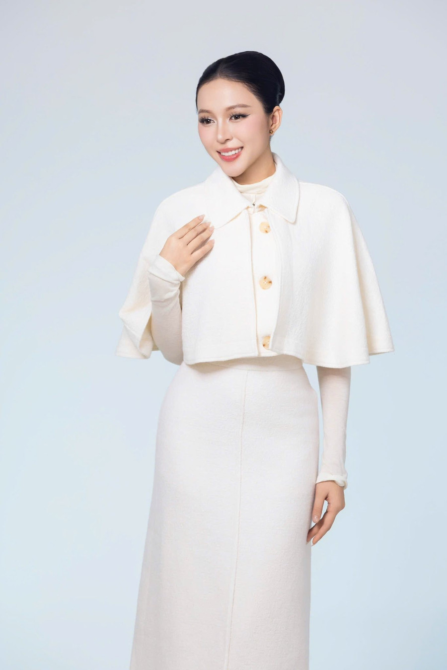 Đại diện Việt Nam - Hoa hậu Kiều Duy nhận tin vui ngay khi đặt chân tới Nhật Bản. kieu-duy-12.jpg