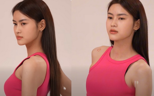 Ngô Thị Hương trong cuộc thi Vietnam Next Top Model 2025. Ảnh: Cắt từ video.