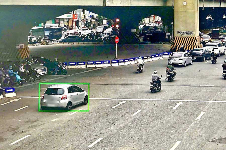 Lỗi vượt đèn đỏ vẫn chiếm tỉ lệ cao nhất. Ảnh: Công an cung cấp