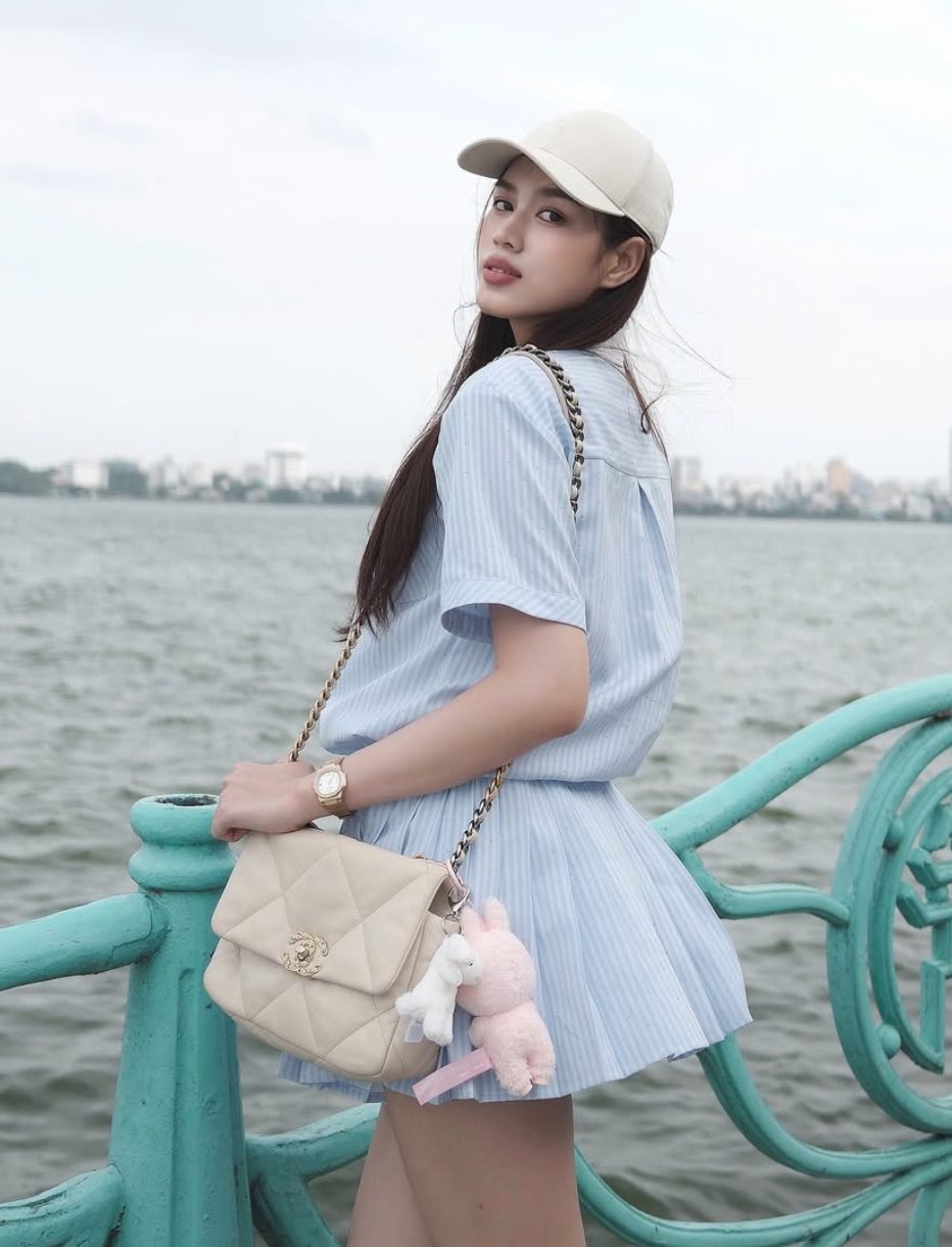 Con dâu Tập đoàn Sơn Hải được khen ngợi về phong cách thời trang. Ảnh: Nhân vật cung cấp.